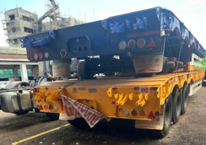 Low Bed Semi Trailer